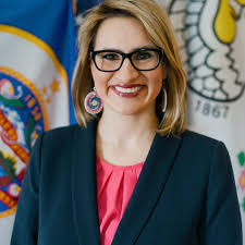 Peggy Flanagan first Native American woman elected Lt. Governor placeholder image.